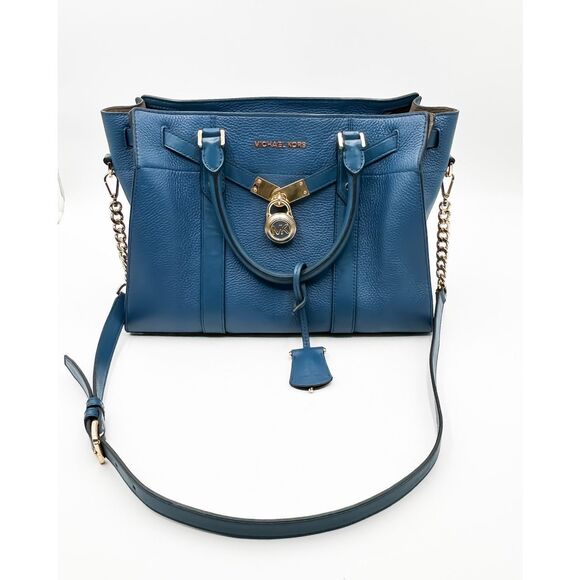Michael Kors Blue Tote Bag - Picture 2 of 12
